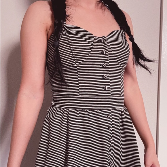 Urban Outfitters Pants - Urban Outfitters Striped Romper (S)